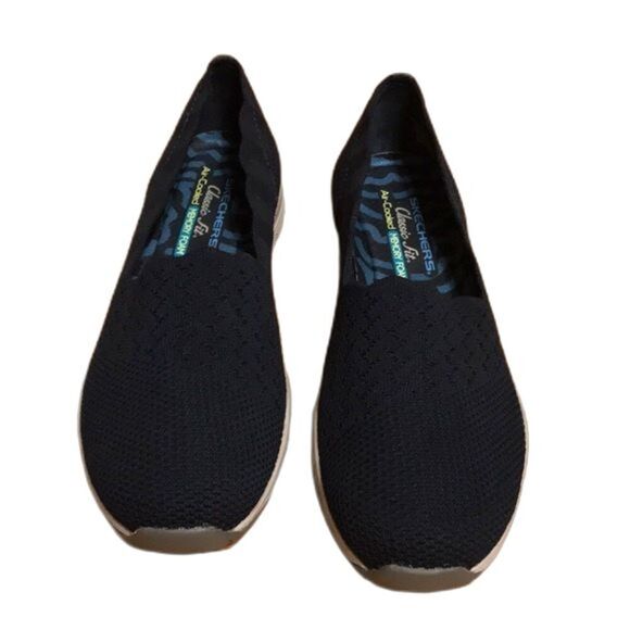 Skechers Seager classic fit Knit Slip-on shoes Loafer size 9 - Picture 3 of 9